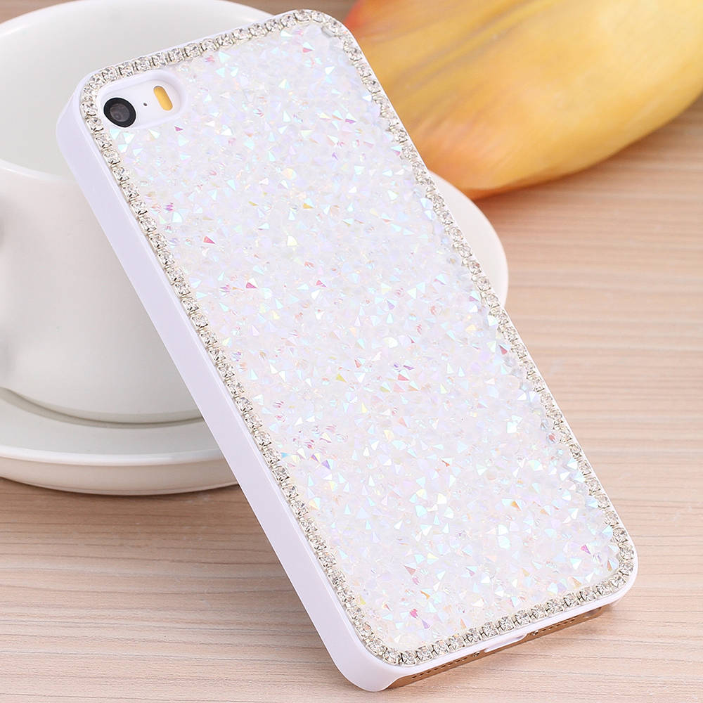 Glitter Bling Crystal Diamond Hard Back Case Cover For Apple Iphone 6s Iphone 6s Plus Iphone Se Iphone 5 5s